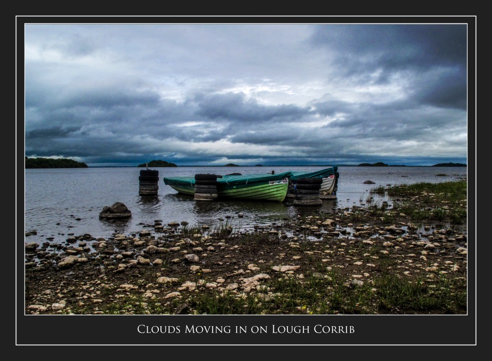 Clouds over Lough Corrib