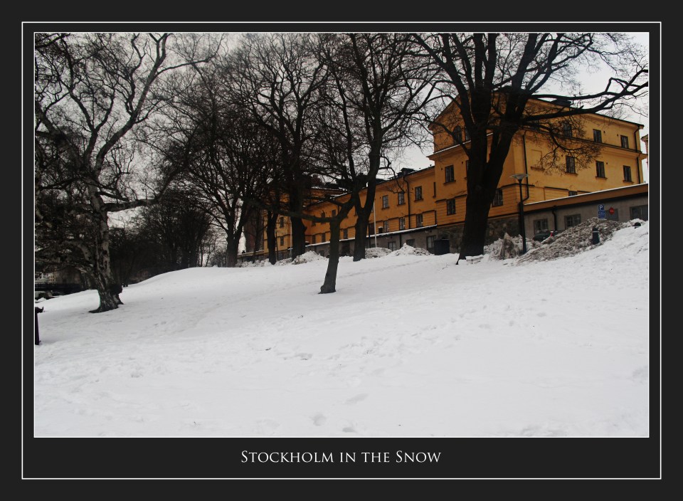 Stockholm in February